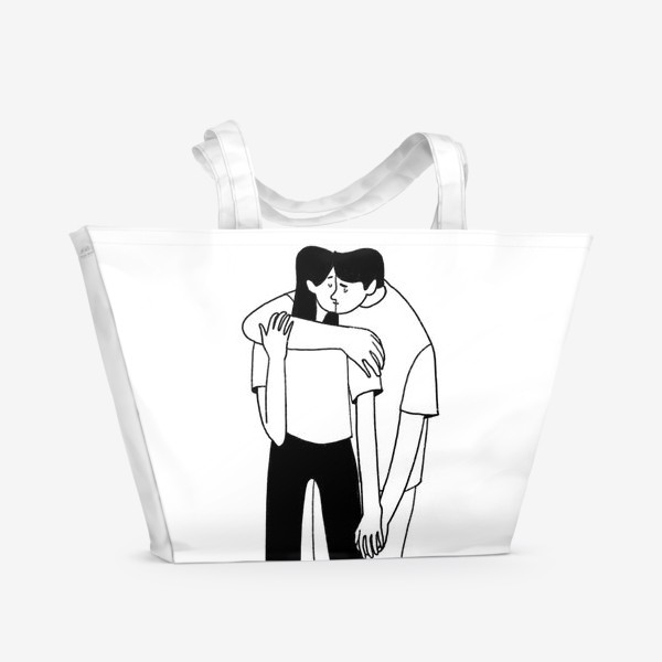 Пляжная сумка «love»