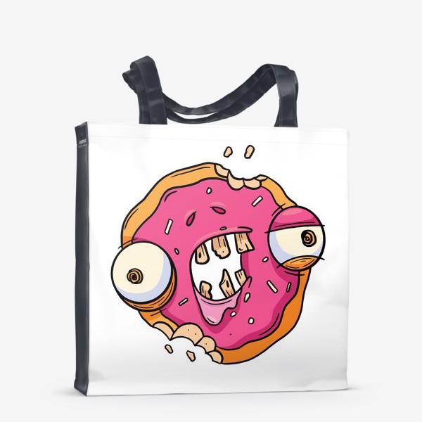 Сумка-шоппер «Зомби Пончик»