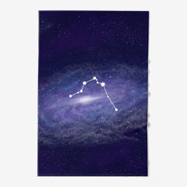 Полотенце «Созвездие Водолей. Галактика»