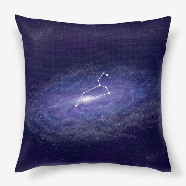 Подушка «Созвездие Лев. Галактика»