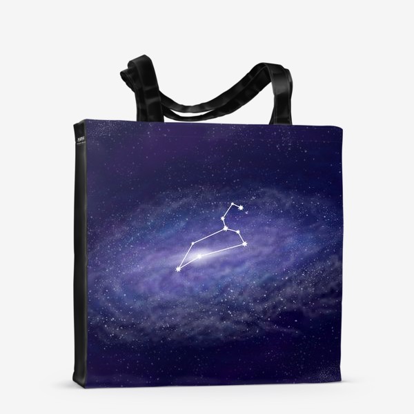 Сумка-шоппер «Созвездие Лев. Галактика»
