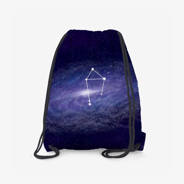 Рюкзак «Созвездие Весы. Галактика»