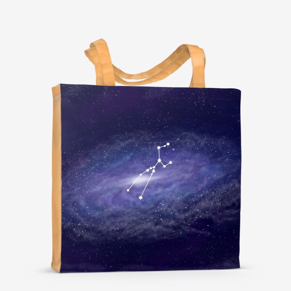 Сумка-шоппер «Созвездие Телец. Галактика»
