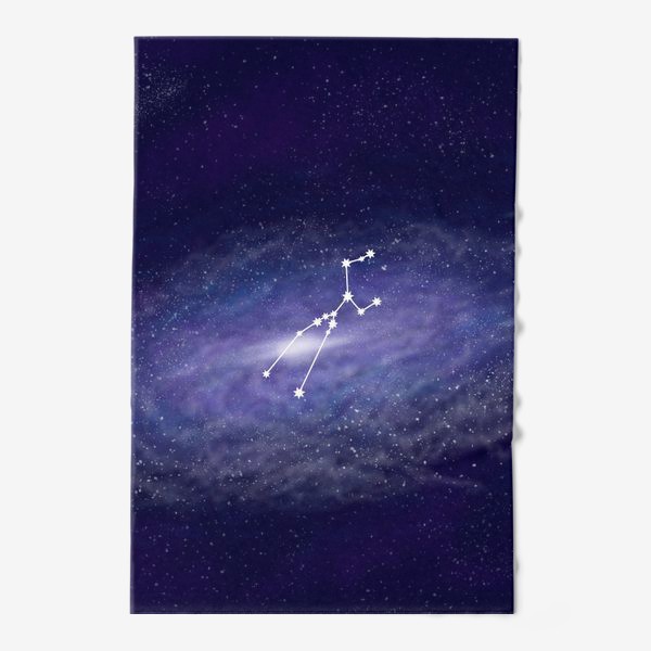 Полотенце «Созвездие Телец. Галактика»