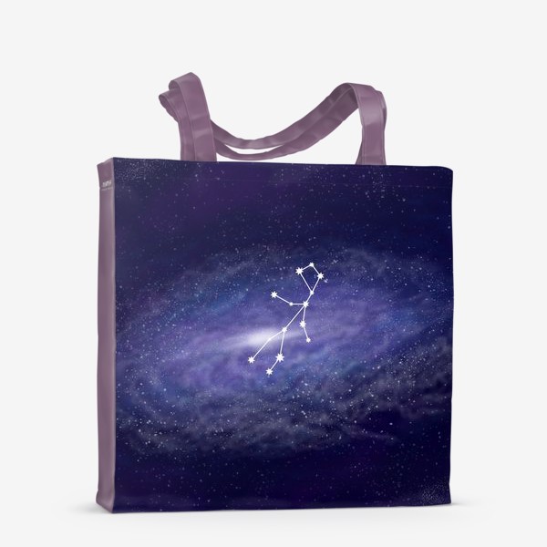 Сумка-шоппер «Созвездие Дева. Галактика»