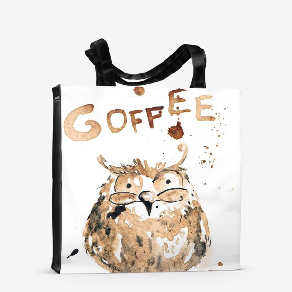 Сумка-шоппер &laquo;Coffee owl&raquo;