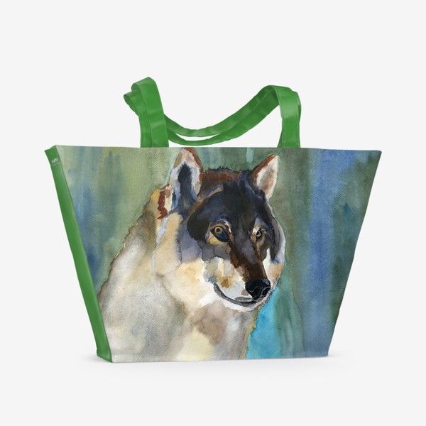 Пляжная сумка &laquo;волк&raquo;