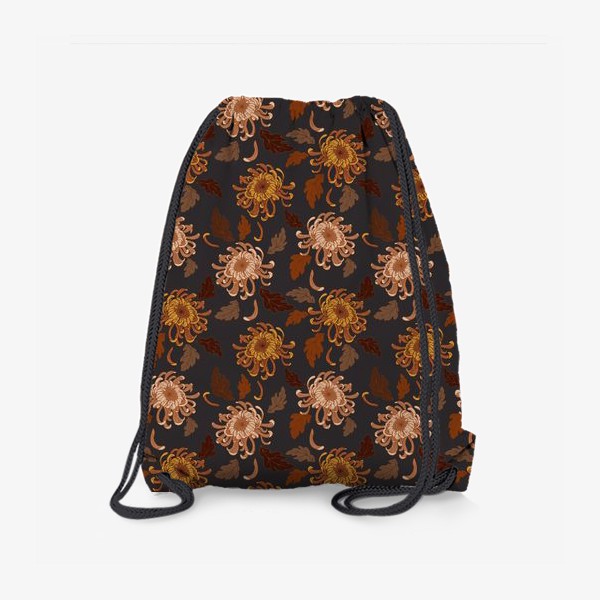 Рюкзак «осенние хризантемы»