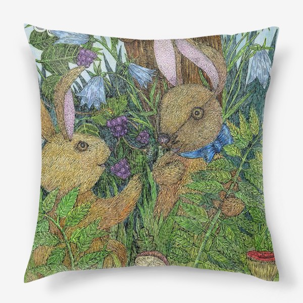 Подушка «Кролики»