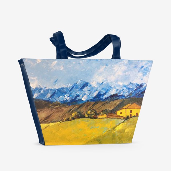 Пляжная сумка «Горный пейзаж»