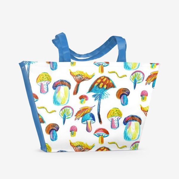 Пляжная сумка «Грибочки»