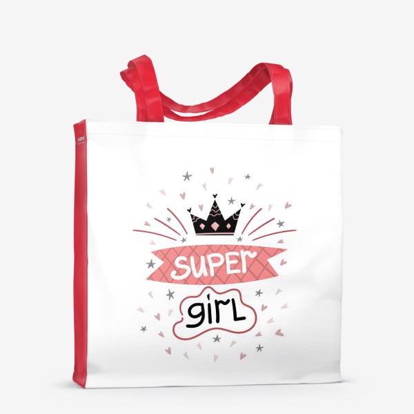 Сумка-шоппер «Super Girl»