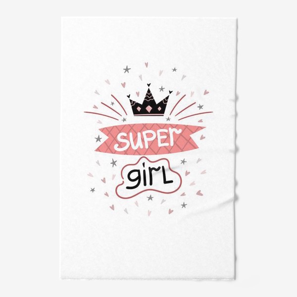 Полотенце «Super Girl»