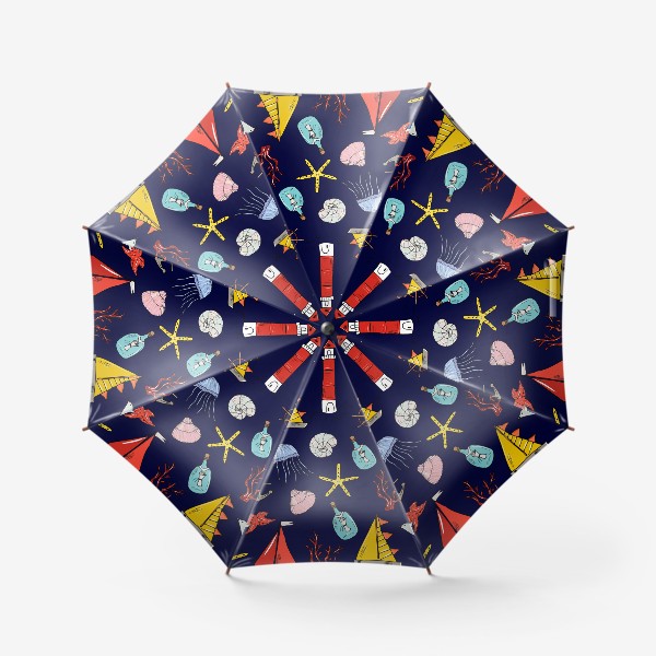Зонт «морское путешествие»