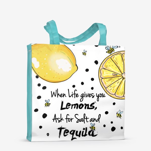 Сумка-шоппер «Лимонный»