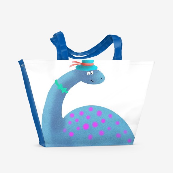 Пляжная сумка «Милый динозавр»