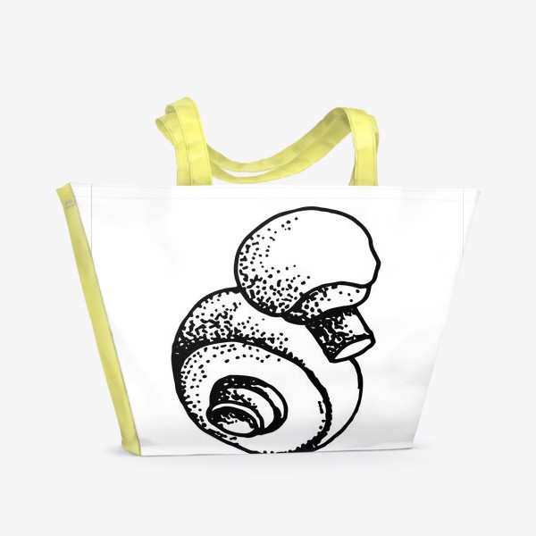 Пляжная сумка «Вкусный гриб»