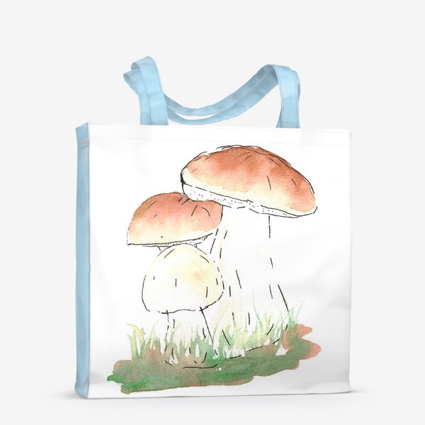 Сумка-шоппер «Porcini mushrooms»