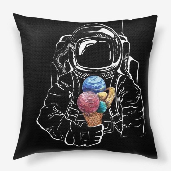 Подушка «Космическое мороженое»