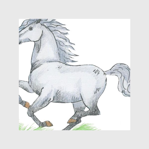 Скатерть «Белая лошадь»