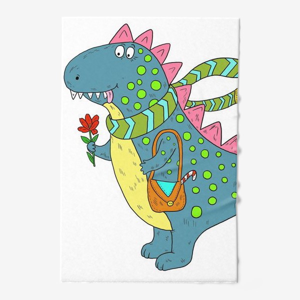 Полотенце «Веселый динозавр»