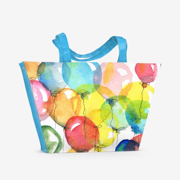 Пляжная сумка «шарики»