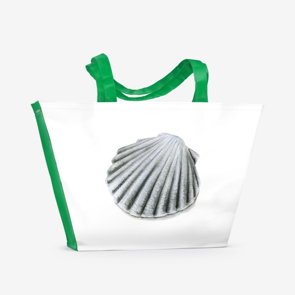 Пляжная сумка «Морская ракушка»