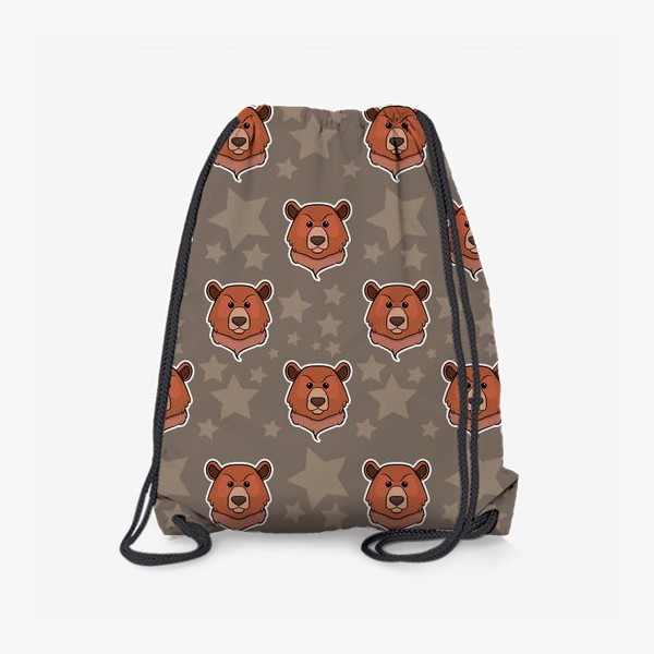 Рюкзак «узор с медведями »