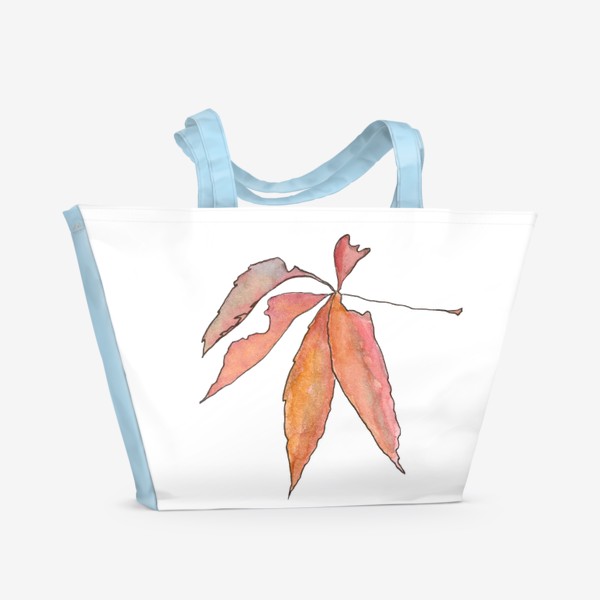 Пляжная сумка &laquo;Осень. Счастье быть.&raquo;