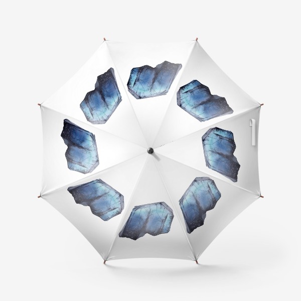 Зонт «Акварель кристалл танзанит»