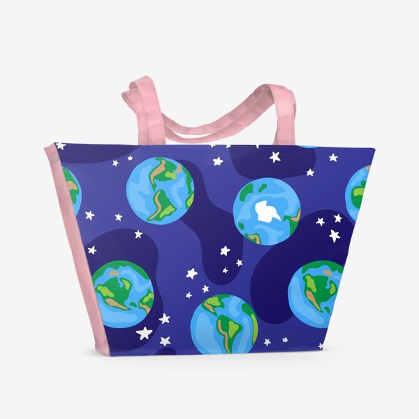 Пляжная сумка «Планета Земля»
