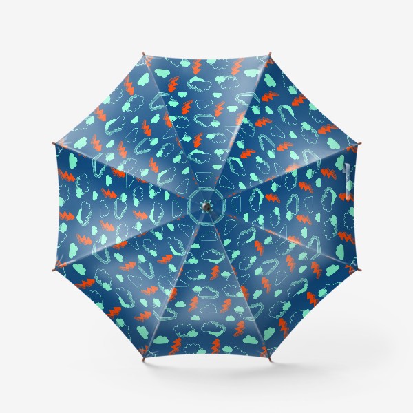 Зонт «Тучи и молнии»