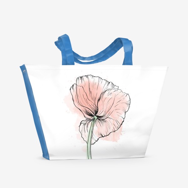 Пляжная сумка «Watercolor flower»