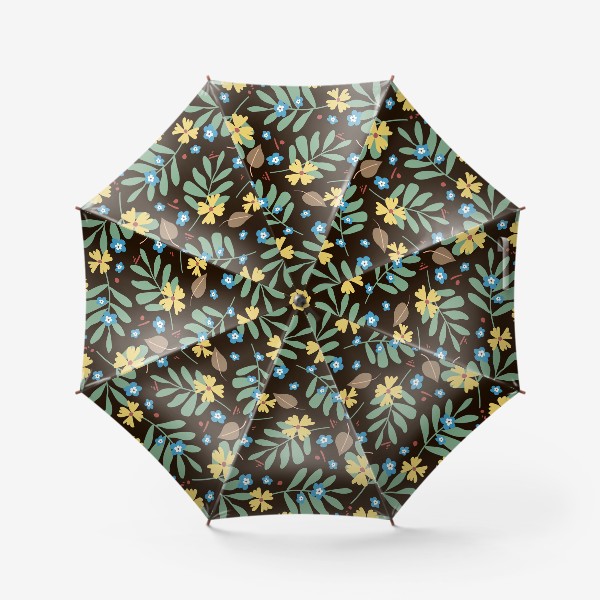 Зонт «цветочный паттерн»