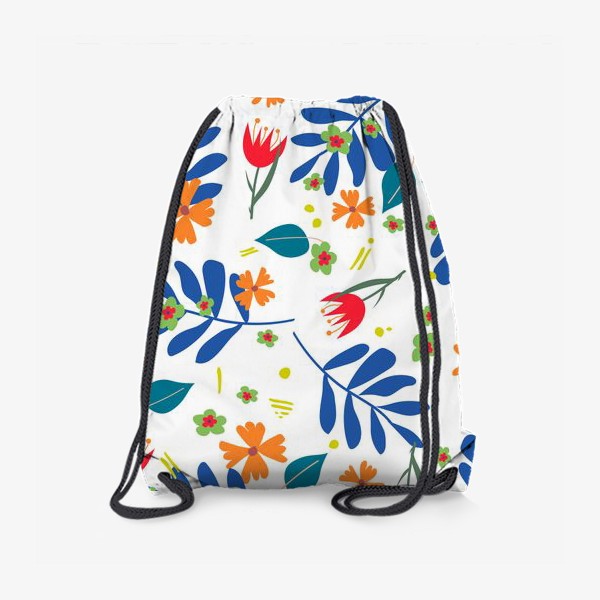 Рюкзак «цветочный паттерн»