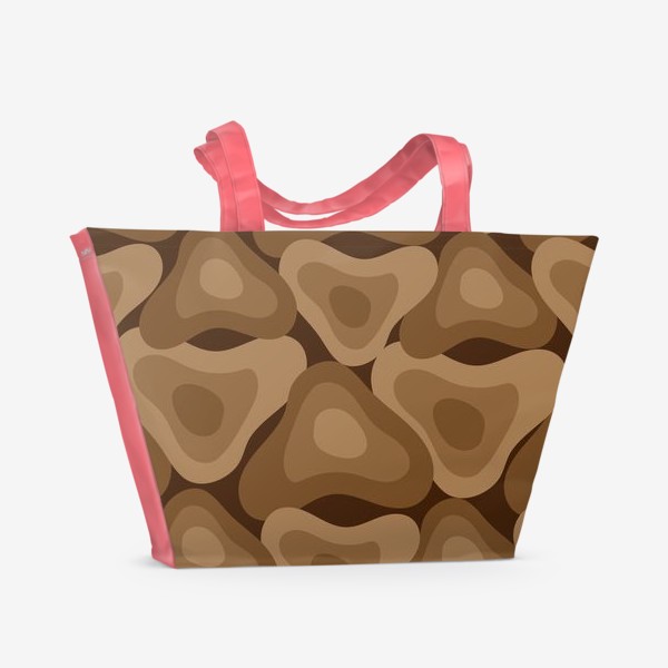 Пляжная сумка «Треугольный камуфляж»