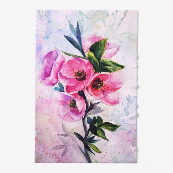 Полотенце «Цветы айвы»