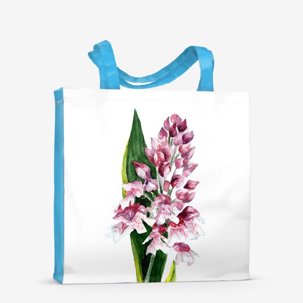 Сумка-шоппер «Цветы акварелью»
