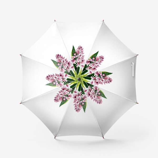 Зонт «Цветы акварелью»