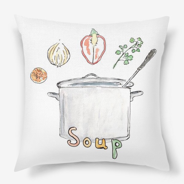 Подушка «Soup»