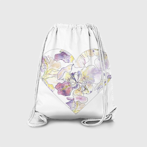Рюкзак «Цветочное сердце - на память о приятном»
