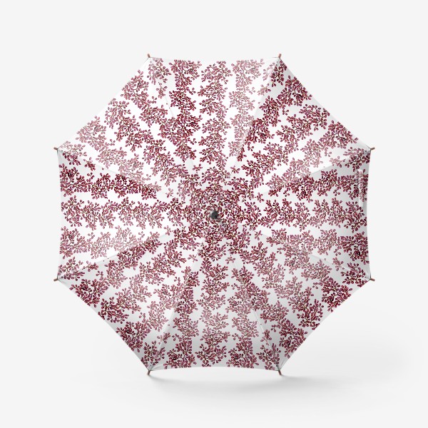 Зонт «Паттерн вьющийся дикий виноград»
