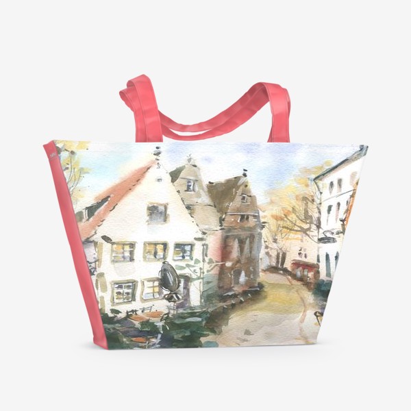 Пляжная сумка «Старый город»