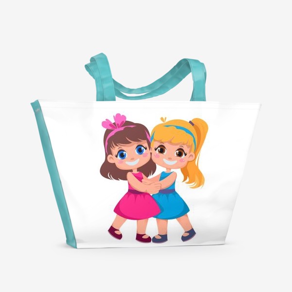 Пляжная сумка «Подружки сестрички»