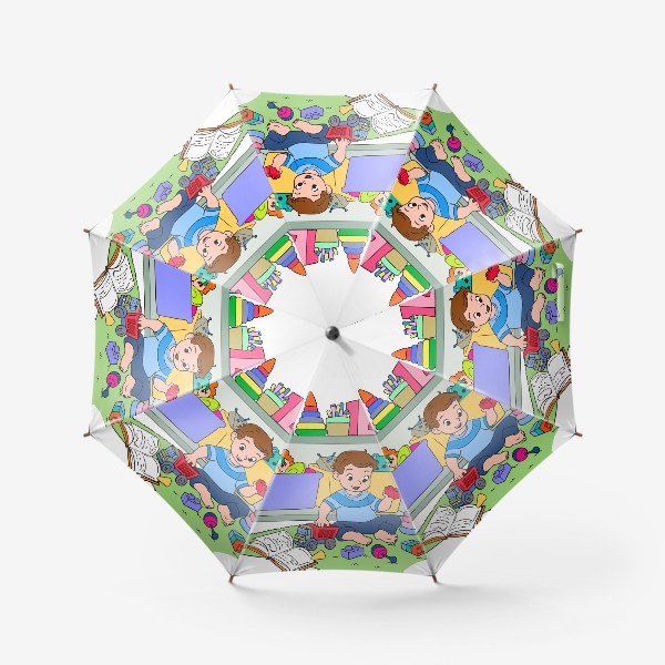 Зонт «Ребенок в детской комнате»