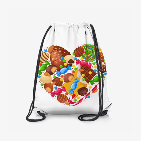 Рюкзак «конфетное сердце»