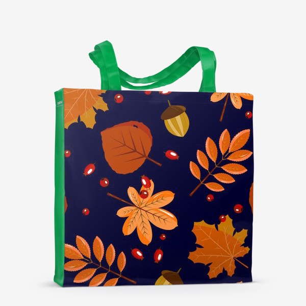 Сумка-шоппер «листья осенние»