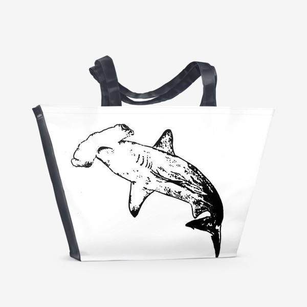 Пляжная сумка «Акула молот»