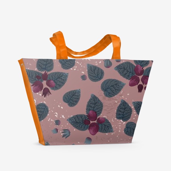 Пляжная сумка «Розовый орешник»