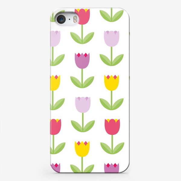 Чехол iPhone «Тюльпаны»